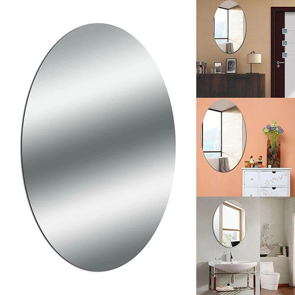 different uses of adhesive mirror